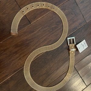 Gold chain belt